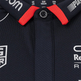 Red Bull Racing Polohemd F1 America race Verstappen Perez Marineblau TJ5972-190 - Kinder