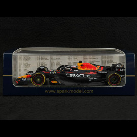 Max Verstappen Red Bull RB19 n° 1 Winner GP Canada 2023 F1 1/43 Spark S8596