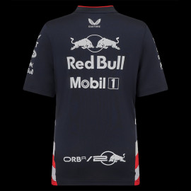 Red Bull Racing T-shirt F1 America race Verstappen Perez Navy blue TJ5971-190 - children