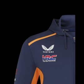 Honda Jacke HRC Moto GP Mir Marini Marineblau / Orange TU5824RE-190 - Herren