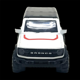 Ford Bronco Wildtrak Weiß Schwarz Rot Racing Cars 1/59 Majorette 212084009SMO