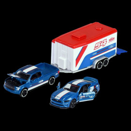 Ford Performance Set Race trailer 1/59 Majorette 212053111