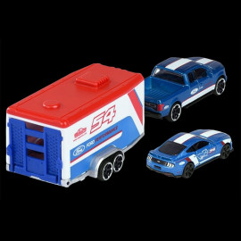 Ford Performance Set Race trailer 1/59 Majorette 212053111