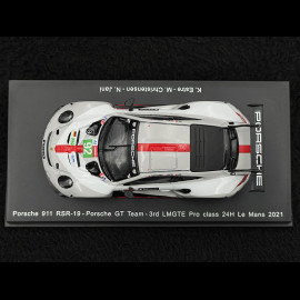 Porsche 911 RSR-19 Type 991 n° 92 3. 24h Le Mans 2021 1/64 Spark Y272