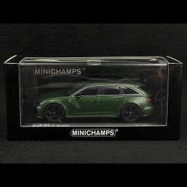 Audi RS6 Avant 2019 Matte Grün 1/43 Minichamps 410018017