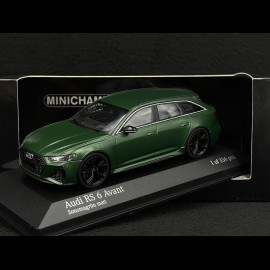 Audi RS6 Avant 2019 Matte Grün 1/43 Minichamps 410018017