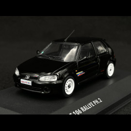 Peugeot 106 Rallye 2001 Schwarz 1/43 Solido S4312103