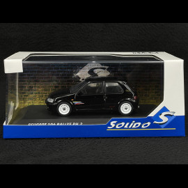 Peugeot 106 Rallye 2001 Schwarz 1/43 Solido S4312103