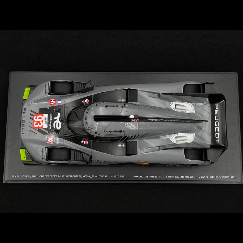 Peugeot 9X8 n° 93 4th 6h Fuji 2022 1/18 Spark 18S875 - Elfershop