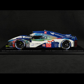 Peugeot 9X8 n° 93 8th 24h Le Mans 2023 1/18 Spark 18S918