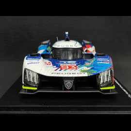Peugeot 9X8 n° 93 8th 24h Le Mans 2023 1/18 Spark 18S918