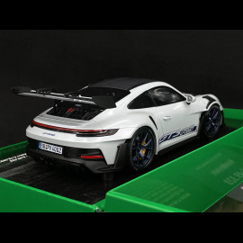 Porsche 911 GT3 RS Type 992 2022 Nürburgring Edition GT Silber / Blaue Streifen 1/18 Minichamps 110062021