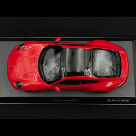 Porsche 911 Carrera 4 GTS Type 992 2020 Indischrot 1/18 Minichamps 155063100