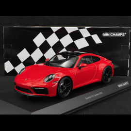 Porsche 911 Carrera 4 GTS Type 992 2020 Indischrot 1/18 Minichamps 155063100