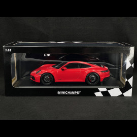 Porsche 911 Carrera 4 GTS Type 992 2020 Indischrot 1/18 Minichamps 155063100