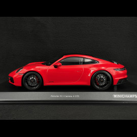 Porsche 911 Carrera 4 GTS Type 992 2020 Indischrot 1/18 Minichamps 155063100