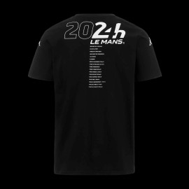 24h Le Mans T-Shirt Kappa Allery Schwarz 321Y6BW-005 - Herren