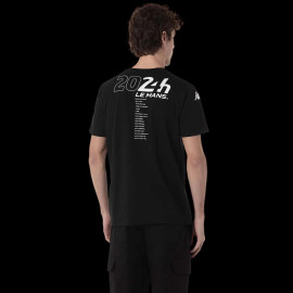 24h Le Mans T-Shirt Kappa Allery Schwarz 321Y6BW-005 - Herren