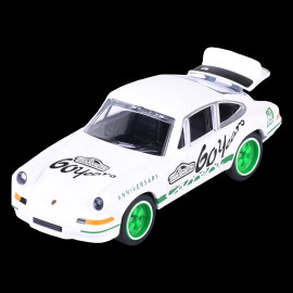 Porsche 911 Carrera RS 2.7 Anniversary Edition 60 Jahre Weiß / Grün 1/59 Majorette 212054102