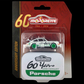 Porsche 911 Carrera RS 2.7 Anniversary Edition 60 Jahre Weiß / Grün 1/59 Majorette 212054102