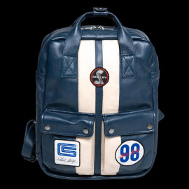 Leder Rucksack Carroll Shelby Cobra 98 GT40 Royalblau 27426-0012