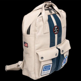 Leder Rucksack Carroll Shelby Cobra 98 GT40 Ecru-Beige 27426-2001