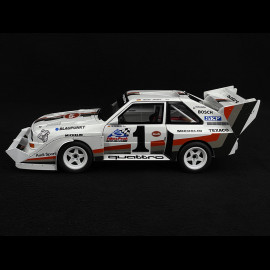 Walter Rohrl Audi Sport Quattro S1 n° 1 Sieger Pikes Peak 1987 1/18 Autoart 88700