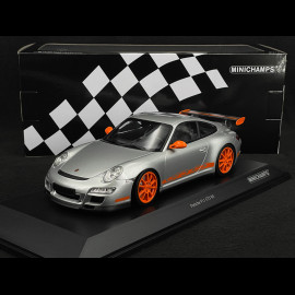 Porsche 911 GT3 RS Type 997 2007 GT Silber 1/18 Minichamps 155062120