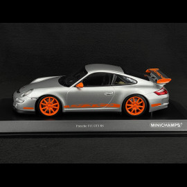 Porsche 911 GT3 RS Type 997 2007 GT Silber 1/18 Minichamps 155062120