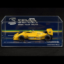 Ayrton Senna Lotus Honda 99T n° 12 Sieger GP Monaco 1987 F1 1/43 Minichamps 540873392