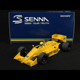 Ayrton Senna Lotus Honda 99T n° 12 Sieger GP Monaco 1987 F1 1/18 Minichamps 540873892