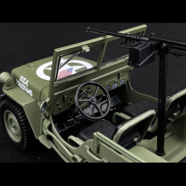 Jeep Army 1944 D-Day Green 1/18 Norev 189016