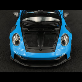 Porsche 911 GT3 RS Weissach Typ 992 2024 Sharkblau / Schwarz 1/18 Minichamps 110062022