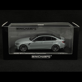 BMW M3 2020 Silbergrau Metallic 1/43 Minichamps 410020206