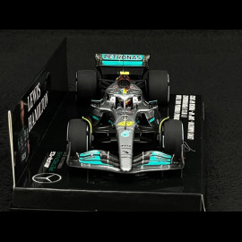 Lewis Hamilton Mercedes-AMG W13E Nr 44 Platz 2. GP Frankreich 2022 F1 1/43 Minichamps 417221244