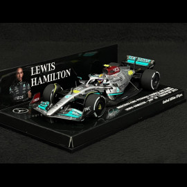 Lewis Hamilton Mercedes-AMG W13E Nr 44 Platz 2. GP Frankreich 2022 F1 1/43 Minichamps 417221244