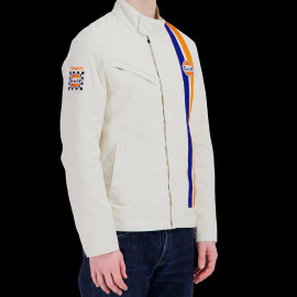 Gulf Jacke Racing Timeless History Cremebeige GU242JAM04-003 - Herren