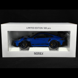 Porsche 911 GT3 RS Weissach Package 992 Type 2022 Shark blue 1/18 Spak 187364