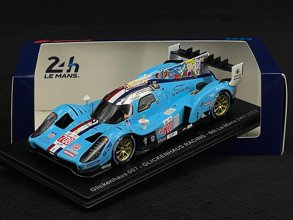 Glickenhaus 007 LMH n° 708 6th 24h Le Mans 2023 Scuderia
