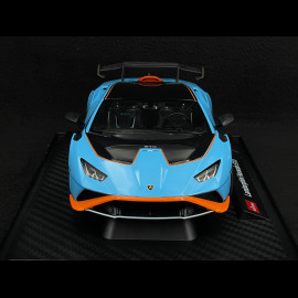 Lamborghini Huracan STO 2023 Gulf blue / Orange 1/18 Rastar 63800