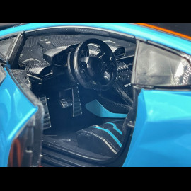 Lamborghini Huracan STO 2023 Gulf blue / Orange 1/18 Rastar 63800