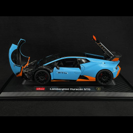 Lamborghini Huracan STO 2023 Gulf blue / Orange 1/18 Rastar 63800