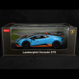 Lamborghini Huracan STO 2023 Gulf blue / Orange 1/18 Rastar 63800