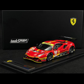 Ferrari 488 GTE Evo n° 21 24h Le Mans 2023 AF Corse 1/43 Looksmart LSLM163