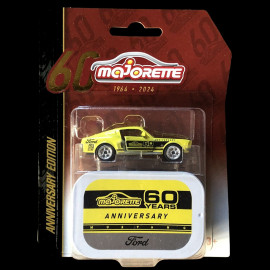 Ford Mustang Anniversary Edition 60 Jahre Gelb / Schwartz 1/59 Majorette 212054102