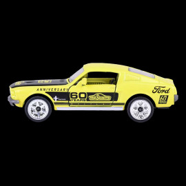 Ford Mustang Anniversary Edition 60 Jahre Gelb / Schwartz 1/59 Majorette 212054102