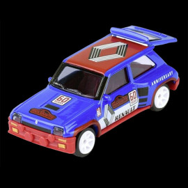 Renault 5 Turbo Anniversary Edition 60 years Blue / Red 1/59 Majorette 212054102