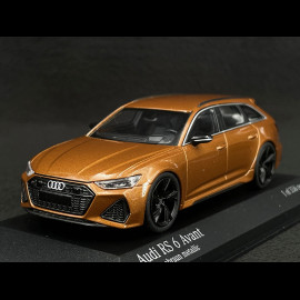 Audi RS6 Avant 2019 Metallic Ipanema Brown 1/43 Minichamps 410018018