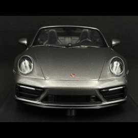 Porsche 911 Carrera 4 GTS Cabriolet Type 992 2020 Metallic Achatgrau 1/18 Minichamps 155063031