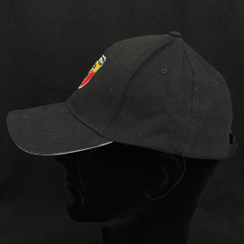 Abarth Cap Scorpione Logo Baseball Schwarz / Rot